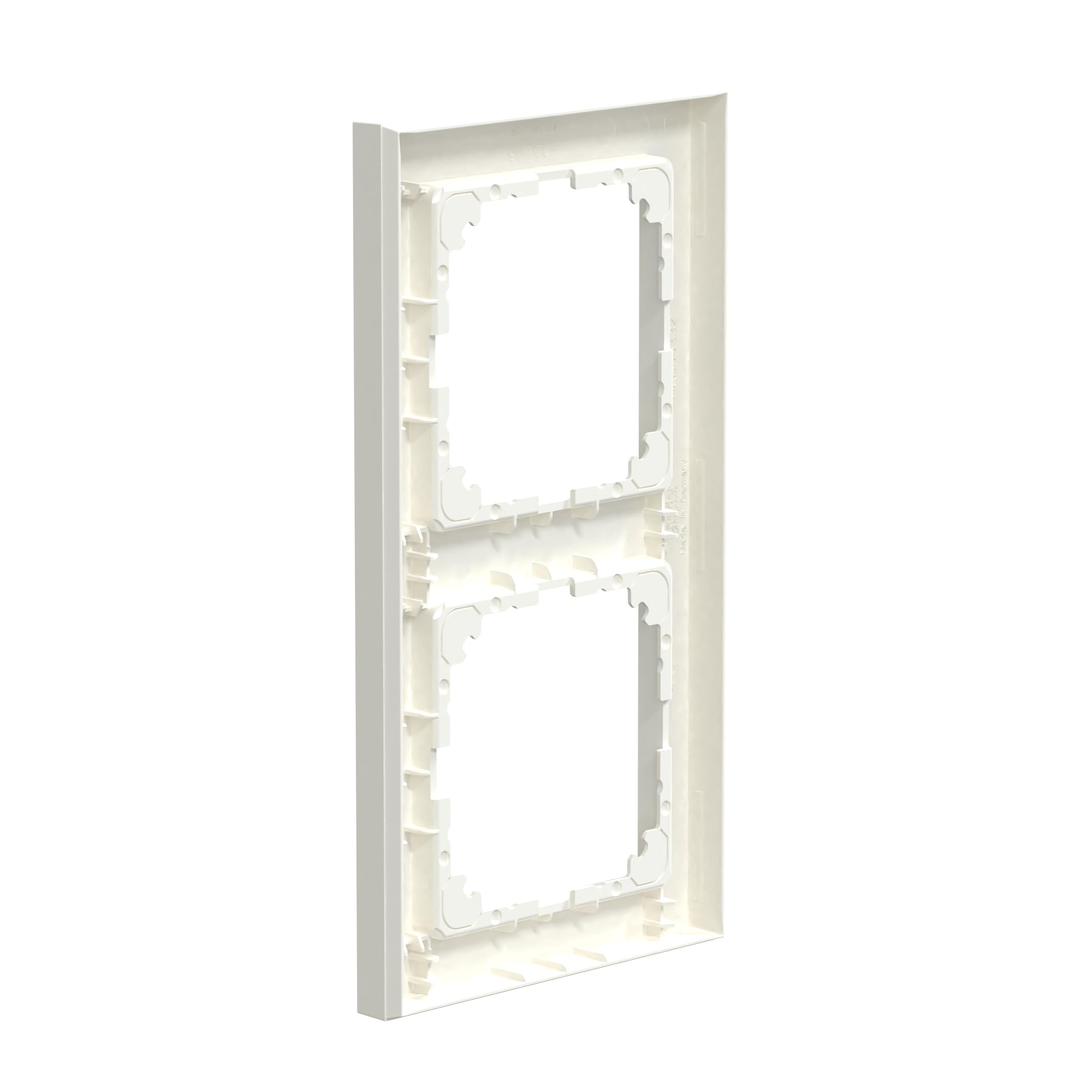 Merten M-pure frame, 2-fold, polar white, MEG4020-3619, 16.4 x 9 cm - Image 4