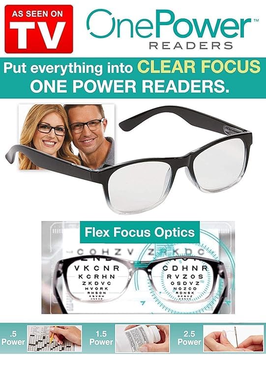 HDR MALL Reading Glasses from One Power Readers - Read Small Print and Computer Screens - no Changing Glasses(1 Piece) - Image 5