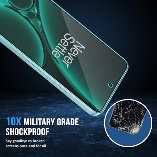 Image of FIRST MART Premium Matte Gaming Tempered Glass for OnePlus Nord CE 3 and Nord 3 5G (6.7 Inch) Edge to Edge Coverage, Cable Protector and Easy Installation kit| Matte