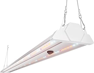 Sponsored Ad - Freelicht 1 Pack 4ft LED Grow Light , 60W (350W Equivalent), Sunlike Full Spectrum Integrated Plant Light f...