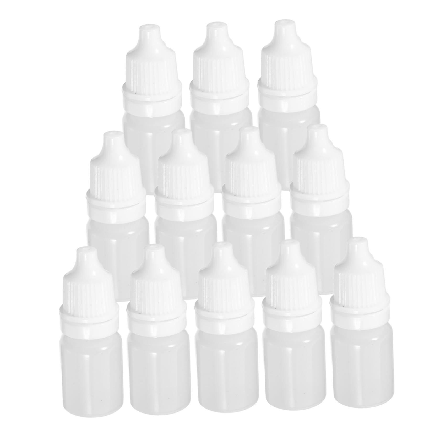 CHILDWEET Eye Liquid Dropper Dropping Bottles 30pcs 5ml Empty Squeezable Dropper Bottles for Solvents Oils