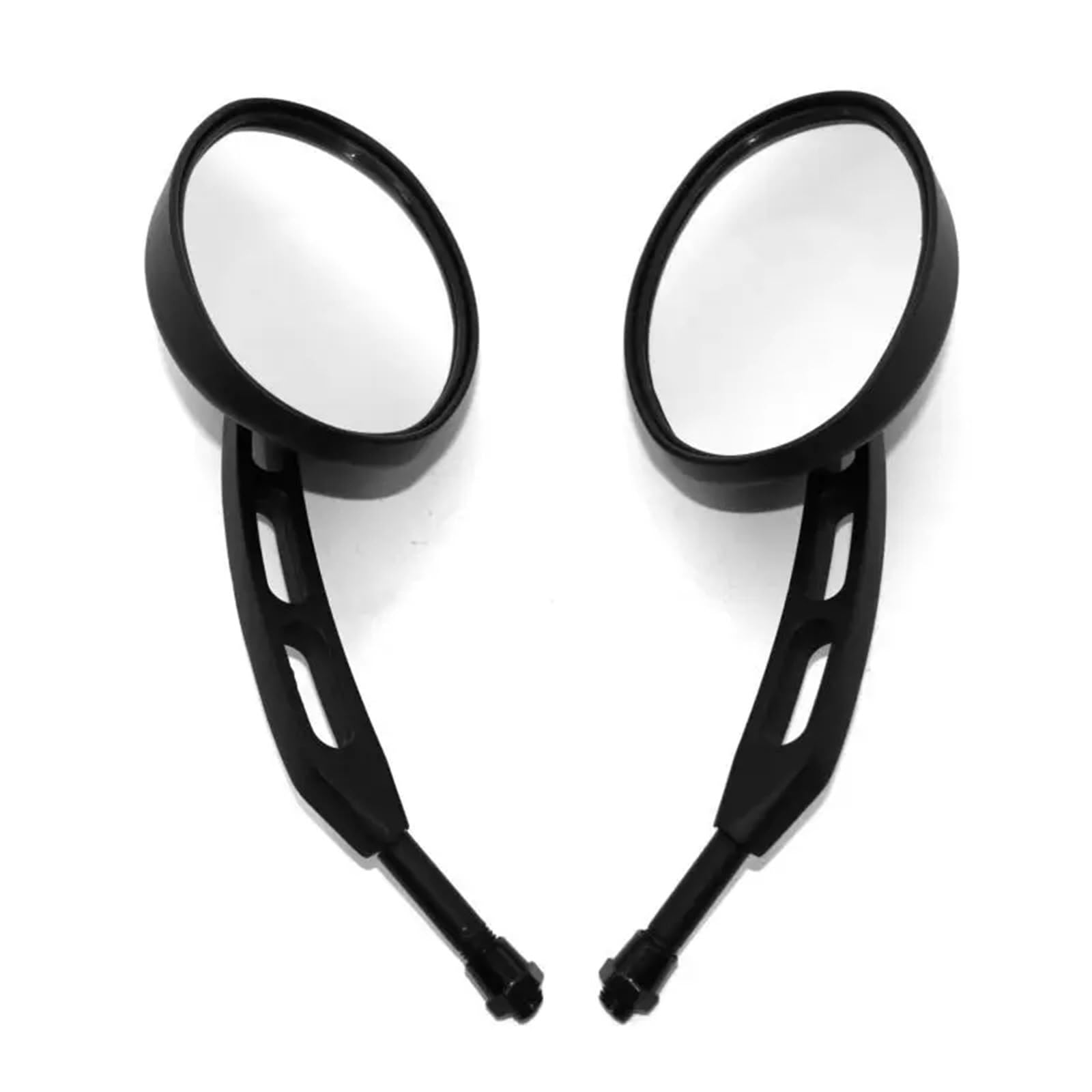 Set Specchietti Retrovisori Per Moto Per Keeway Per Cruiser 250 Per Dorado 250 Per Blackster 250 Per V-thunder Colt 250 Specchietti Manubrio(Black)