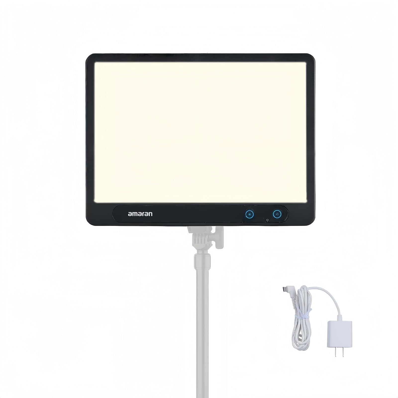 Amaran Verge Key Light, 96+ CRI,0-100% Brightness & 2700K-6500K,Bi