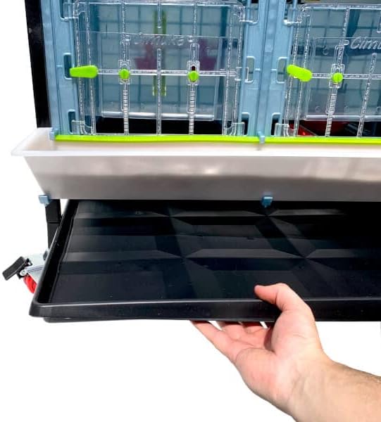 Miniatura 4 de Hatching Time Incubadoras de pollos de 15 pulgadas, apilables y opciones de 2 secciones, calefacción automática, bandeja fácil de limpiar, incluye