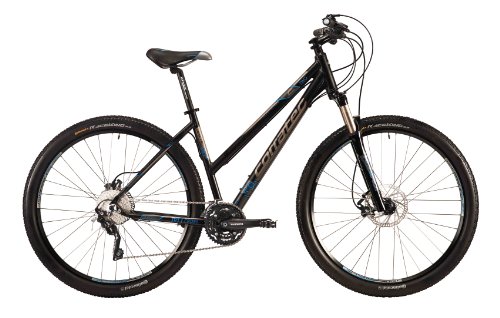 Corratec C29 M Cross 02 - Bicicleta híbrida para Mujer, Talla M (164-172 cm), Color Negro