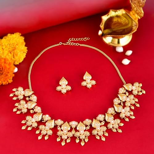 Aradhana Deepti Necklace Set, Timeless Elegance