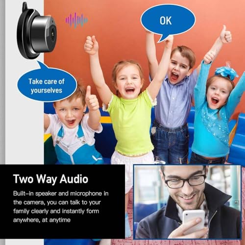 Cutech Wireless Indoor Smart Home Security 1080p CCTV Hidden Camera 24x7 Continuous Recording with Motion Sensor & Auto Tracking Smart Motion... - Image 6