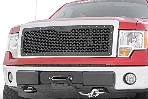 Image of Rough Country Mesh Grille Insert for 2009-2014 Ford F-150 2WD /4WD - 70229