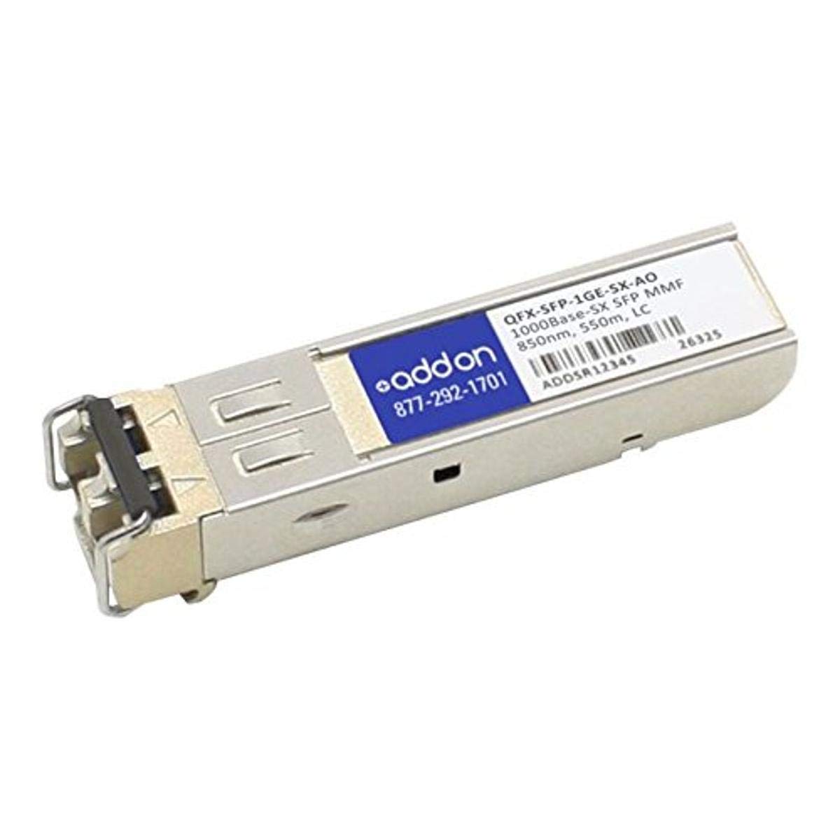 Addon-Networking LC MultiMode SFP Mini-GBIC Transceiver Module (QFX-SFP-1GE-SX-AO)
