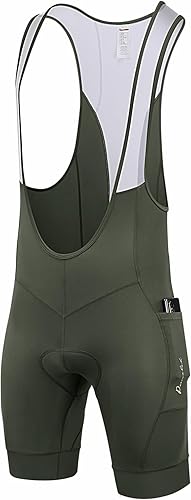 Miniatura 10 de Przewalski - Culote de ciclismo para hombre acolchado 3D excelente rendimiento y mejor ajuste Negro, Azul / Patchwork, Gris, forro polar verde con