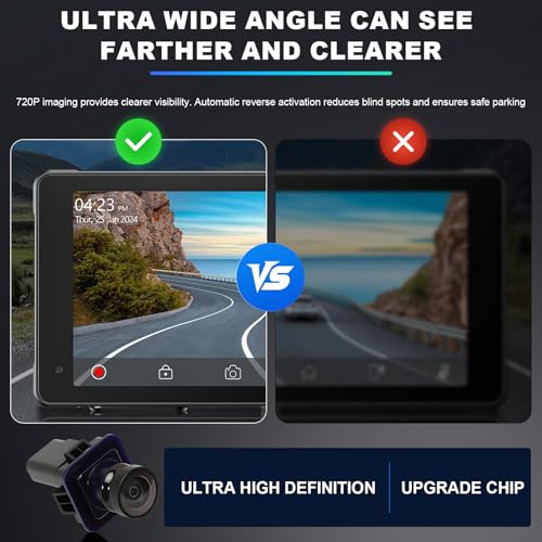 Image of ZSZ Rear View Backup Camera Fits for Ford F250 F350 F450 F550 Super Duty 2015 2016 6.2L 6.7L V8 Park Assist Camera Replaces GC3Z-19G490-B FC3Z-19G490-A FC3Z-19G490-B