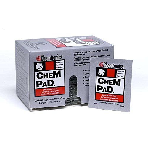 Chempad® Pre-Saturated Wipes, 3 x 4", 50 per Box