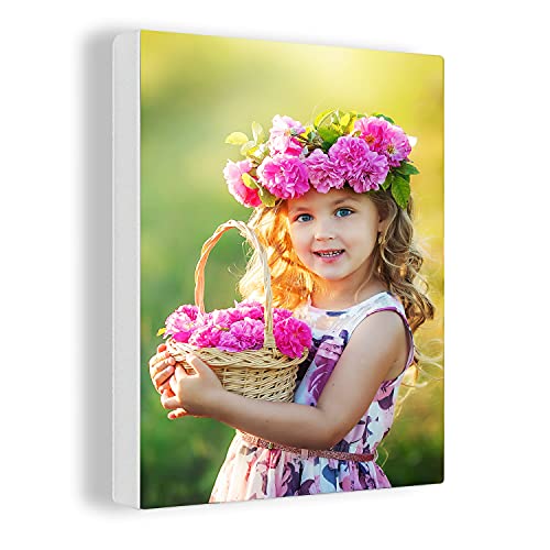 TIROTECHS Custom Canvas Photo Printed Gallery - Personalized Wall Art Canvas with Your Own Pictures - Best Home DÃ©cor Wall Art for Bedroom, Living Room, Office Room - Digitally Printed Art (8" x 10")