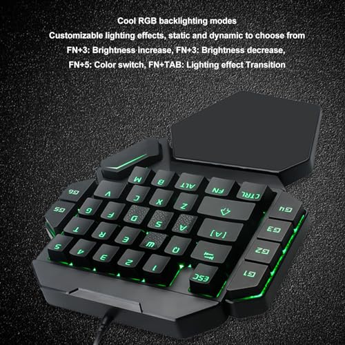 Teclado Gamer Wisoqu2g5mkuzxrd 60% USB RGB miniatura 2