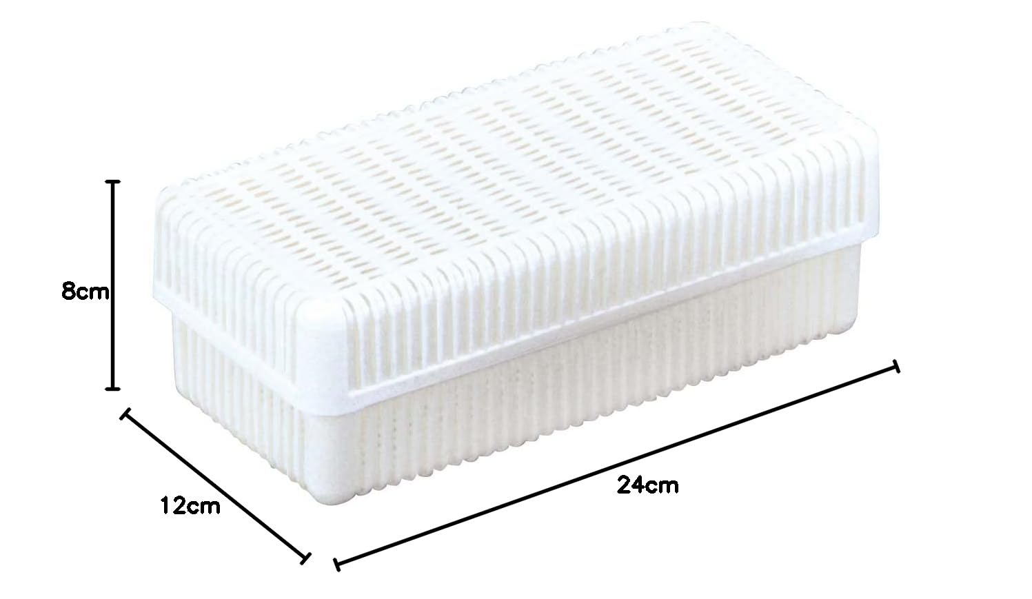 Amazon.co.jp: 錦化成 日本製 ピクニケット (中) 23×11.3×8cm ホワイト