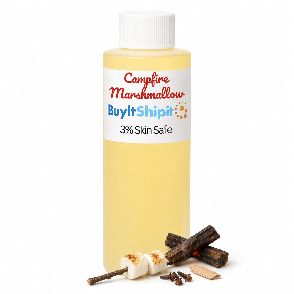 Scented Oil for Candle Making, Freshies, Crafts | Campfire Marshmallow 8 oz