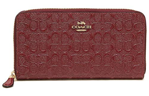 Preisvergleich Produktbild Coach Damen Akkordeon Geldbörse, Rot (cherry), Einheitsgröße