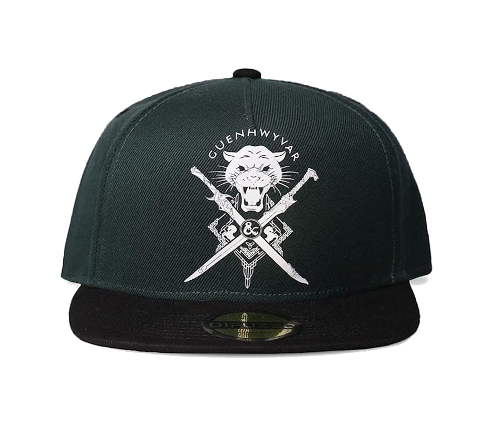 Difuzed Dungeons & Dragons - DRIZZT Snapback Green
