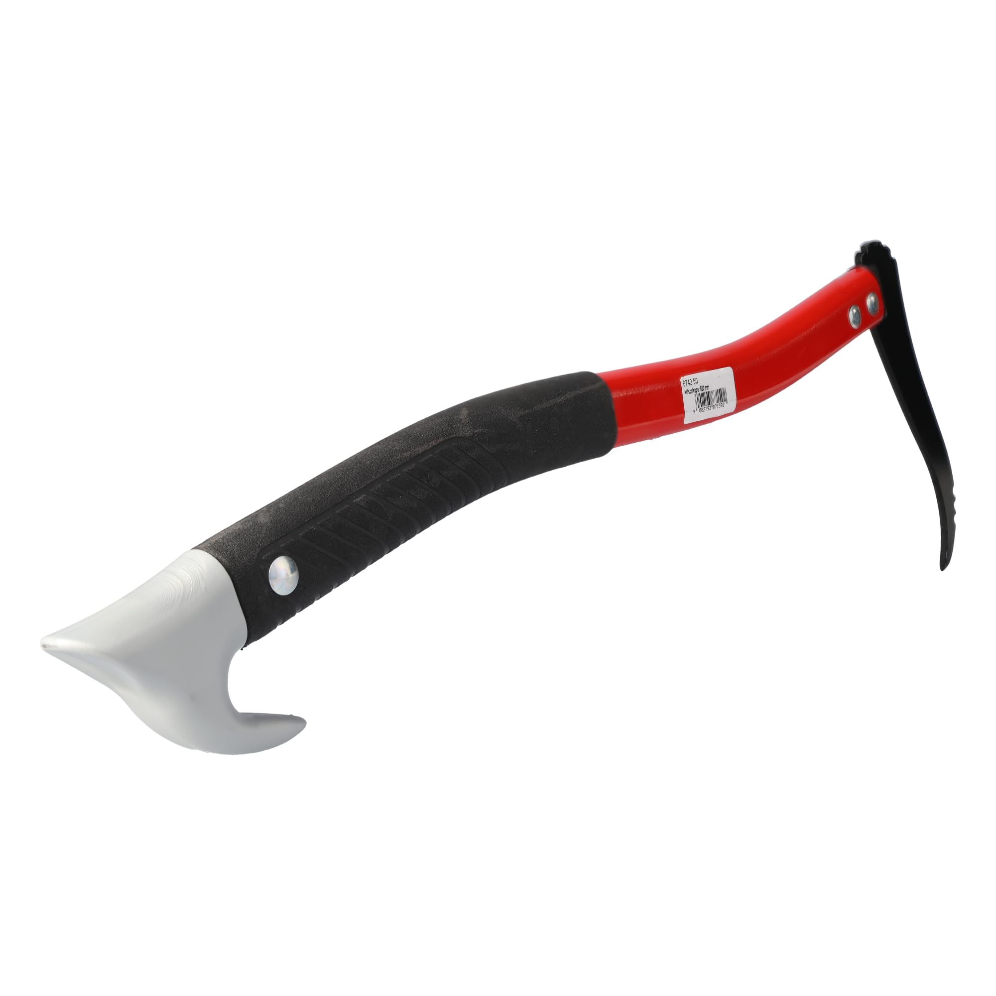 STUBAI Handsappie | Manche Ergonomique incurvé en Aluminium | 500 mm | Tire-Branche | Pince à Main pour ramasser, déplacer et Transporter des Morceaux de Bois et des Troncs d'arbres