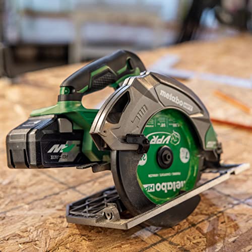 Metabo HPT 18V MultiVolt 7-1/4 Inch Cordless Circular Saw, High Torque, Lightweight Design, Up to 200 2x4 Cuts/Charge, Accepts 18V and 36V MultiVolt Metabo HPT Batteries, Tool Body Only, C1807DAQ4 thumbnail 16