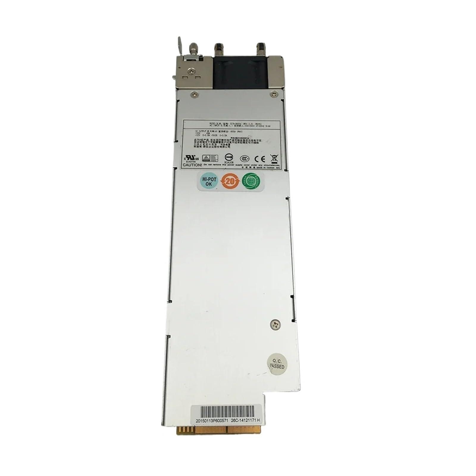 NACODLUL Power Supply 600W 100-240V 9-4A 47-63Hz GIN-3600V