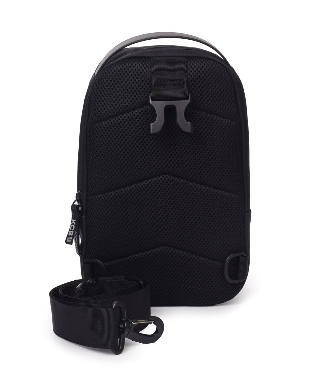 KCB Bolso Riñonera de Hombre Urban | Diseño Espacioso y Práctico | Bolsillos Multiusos | Asas Ajustables | 100% Vegano