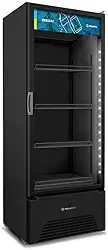 Refrigerador Expositor Vertical Metalfrio 577 Litros All Black Optima VB52AH 110V