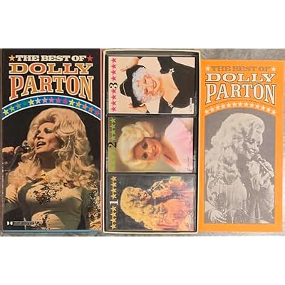 The best of Parton.1984 57 track triple Readers Digest audio cassette tape box set with booklet.