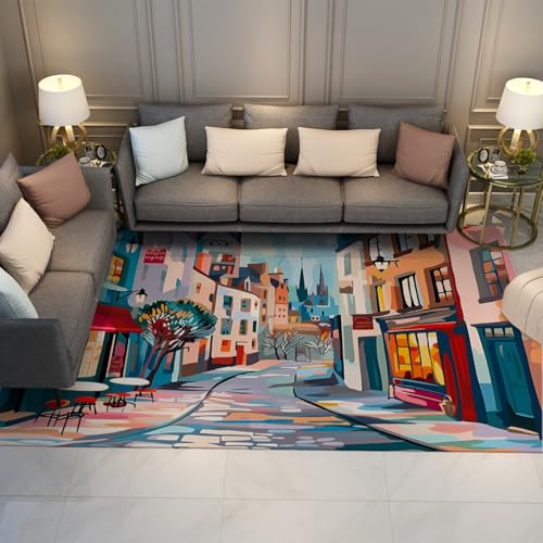 Tapis de cuisine artistique 120x180 cm lavable idéal pour sublimer votre intérieur