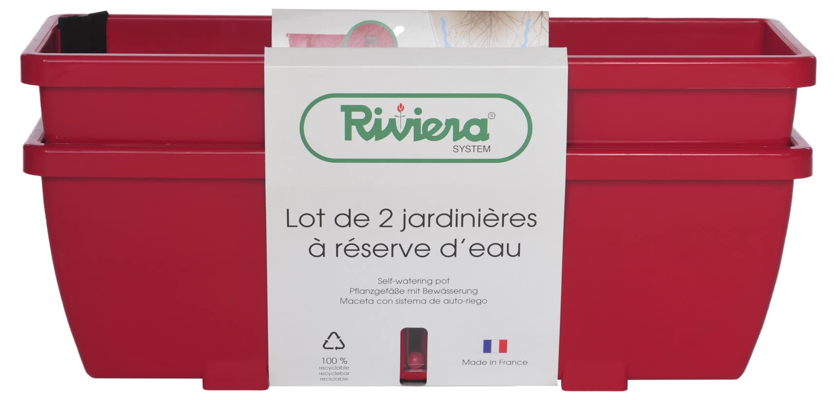 Riviera Jardinera Rojo