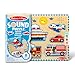 Melissa & Doug Vehicles Sound Puzzle – 8-Piece Wooden Peg Puzzle with Light-Activated Sounds, Music Learning Toy for Toddlers and Preschoolers Ages 2+
