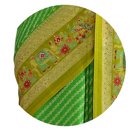 Image of MIRCHI FASHION Saree for Woman | Chiffon Floral Printed Breathable Occasional Sari with Blouse