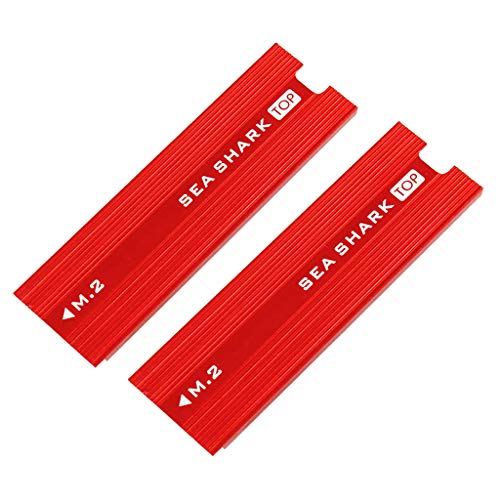 Homyl Dissipador De Calor De Dissipador De Calor De 2 Peças De Alumínio Para O Efeito De Resfriament