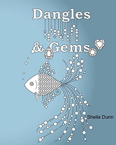 Dangles and Gems: Adult Coloring Book