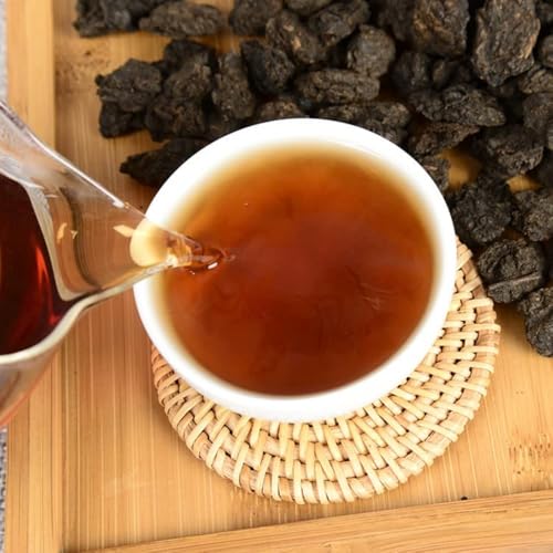 Thé Pu'er mûr du Yunnan aux notes de riz gluant paquet de 500g