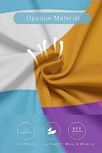 Runwind Women'S Midi Dress,3/4 Sleeves V Neck Cocktail Party Dress Curvy Wrap Sexy Geometric Pattern Dresses With Belt thumb #4