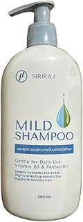 Siriraj Mild Shampoo Gentle for daily use 200 ml(7.05 Oz.)