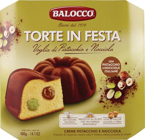 Balocco torta pistacho y avellana 400g
