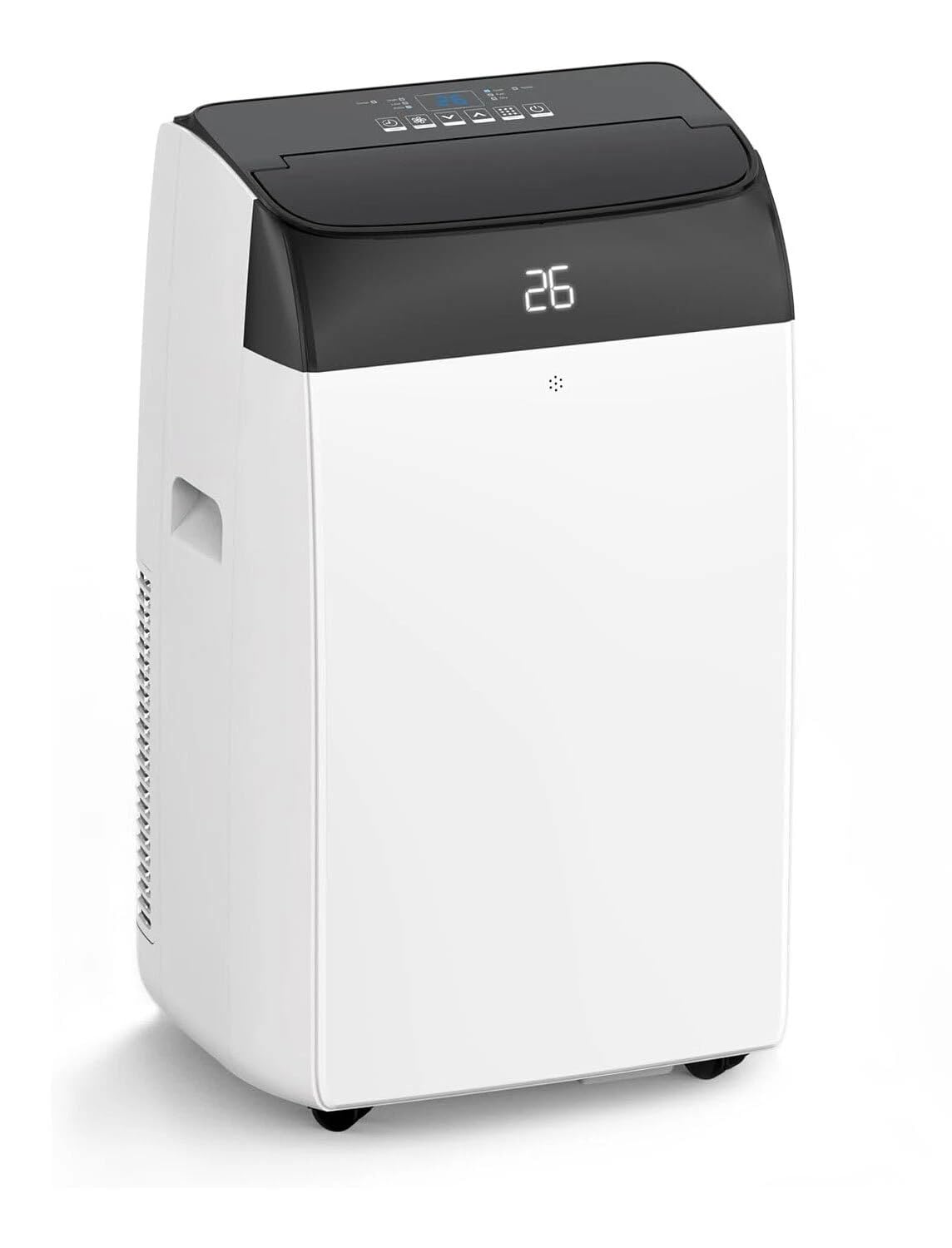 Aptliton White 10000 Btu 10000 Btu Portable Air Conditioner – 4-In-1 Mobile Ac With Cooling, Dehumidifier, Fan & Follow-Me Function – R290 Refrigerant, Quiet, 24H Timer, Remote, Window Kit – Cools Up To 500 Sq Ft – White