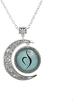 Eating Disorder Awareness Gift Necklace - Anorexia and Bulimia Recovery - Includes Gift Message and Gift Box - Eating Disord The Moon Necklace Bible Quote Pendant Christian Religious Jewelry