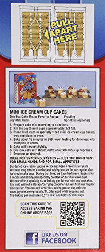 Joy Mini Cups; Mini Ice Cream Cones for Kids, 42 Count (2 Boxes (84 cones)) 1.6 OZ (45G) - Thumbnail 6