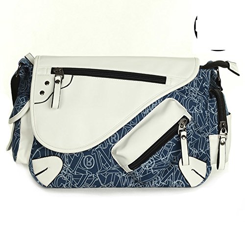 Sac à bandoulière diagonale pour hommes et sac de voyage école gris