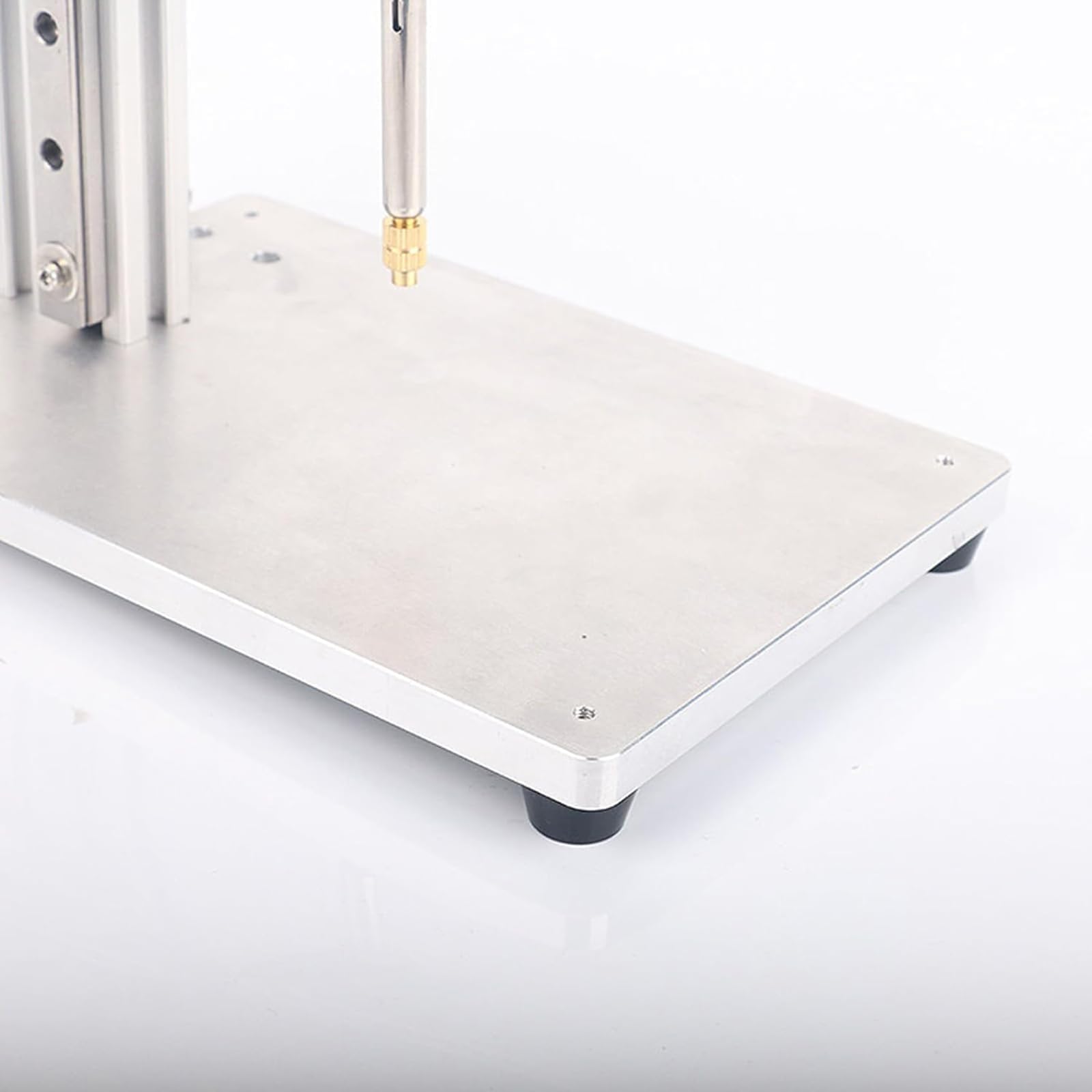 Pressatrice verticale a caldo 90W,strumento per inserti termofissati con stazione di saldatura completa e set di punte per inserti in ottone per incorporamento di fili di plastica stampati in 3 Small