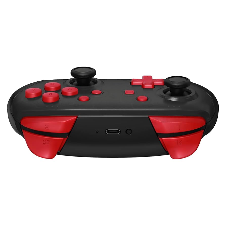 Amazon.com: eXtremeRate Passion Red Repair ABXY D-pad ZR ZL