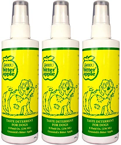 Grannicks Bitter Apple Taste Deterrent for Dogs - 3 Pack