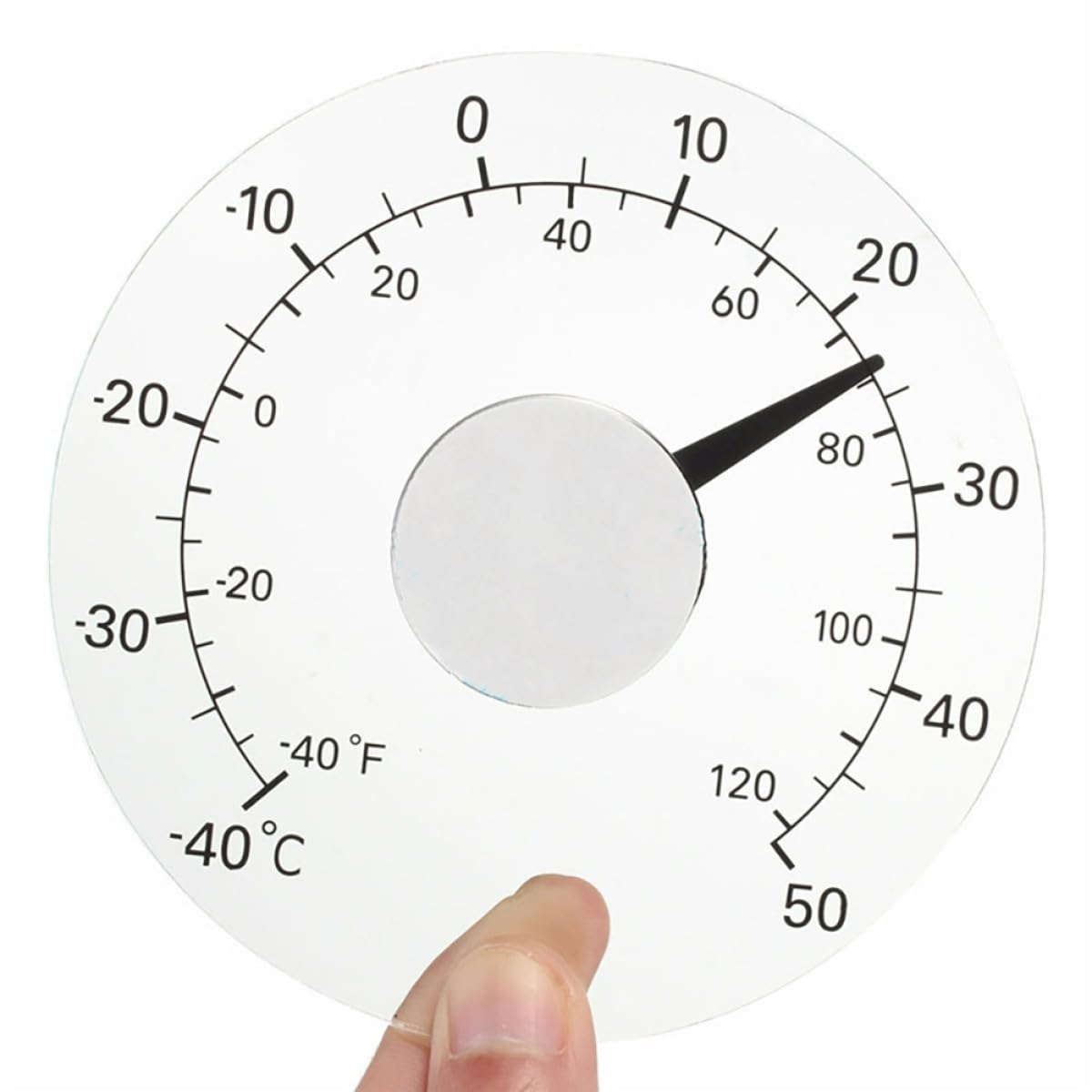 Sosoport 3St Haushaltsthermometer innen-außen-thermometer außentemperaturanzeige Fensterthermometer Wetterstock wählen raumthermometer innen Außenthermometer Wasserdichtes Thermometer