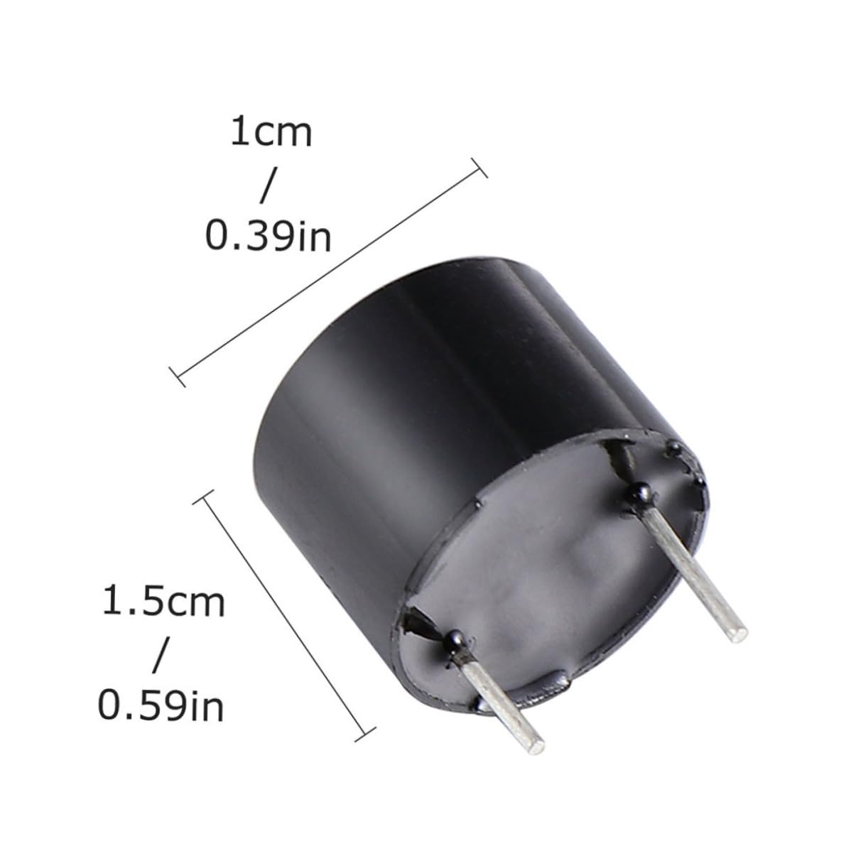 MUCKLILY 24pcs 5v Electronic Buzzer Alarm Horn Low Voltage High Sound Pressure for Electric Appliances Modificati