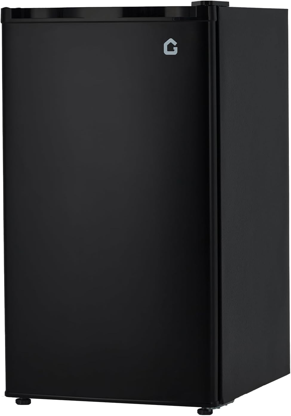 3.2 Cu. ft. Compact Refrigerator with Freezer, Energy-Efficient Mini Fridge, Single Door, Adjustable Thermostat, Quiet Operation, Removable Shelves & Crisper, LED Light for Dorm, Bedroom, Kitchen