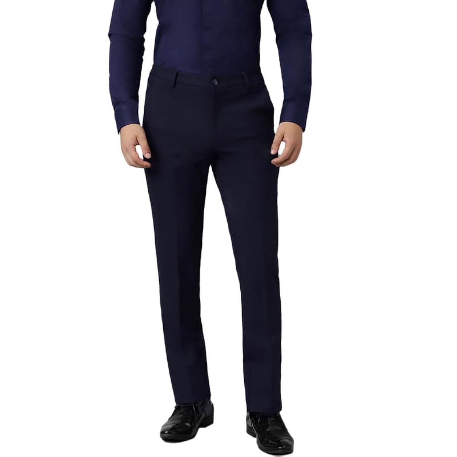 subtract Formal Pant for Men | Lycra Stretchable Slim Fit Trousers for Office or Party-picture-1