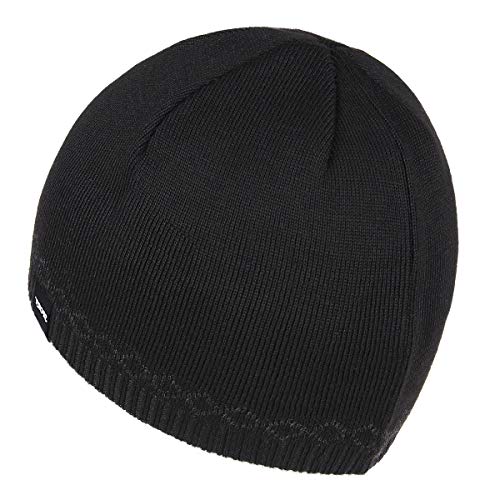 Bodvera Mens Winter Beanie Hat Warm Knit Cuffed Plain Toboggan Ski Skull Cap (3 Patterns) #TOP2